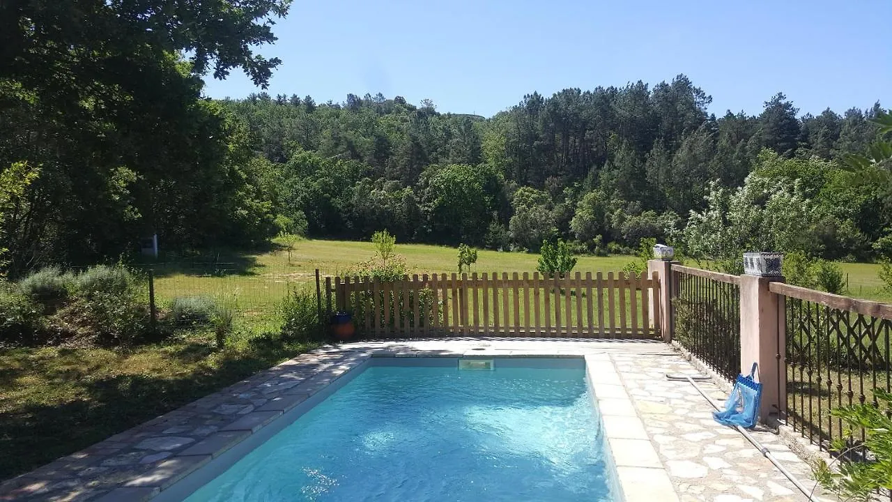 Maison d'hôtes Gites La Sauvasse piscine privée Vagnas